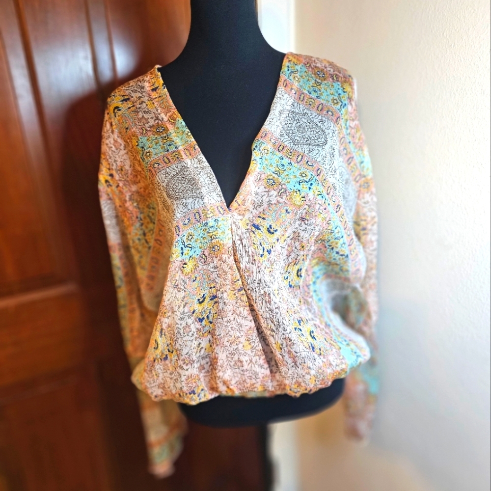Sheer women's blouse
